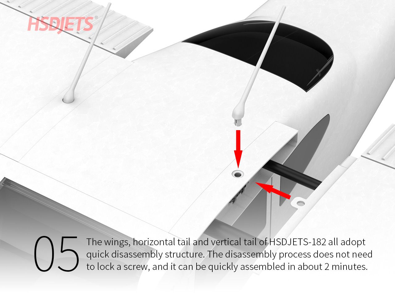 HSD CESSNA 182 2.0m - Imagen 5