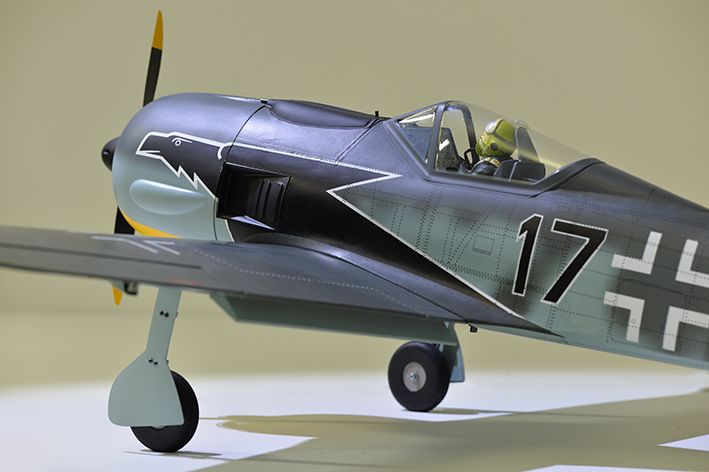 PH192 MODEL FOCKE WULT 120/20cc SEMI ESCALA - Imagen 2
