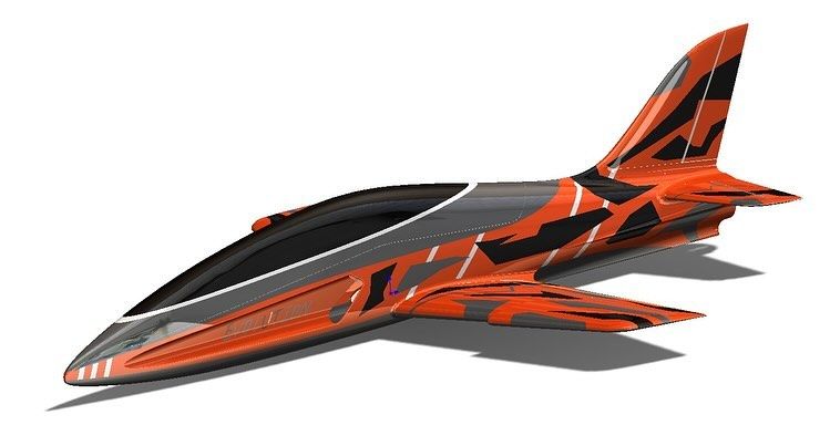 Evolución Sportjet 3D ARF+ rojo