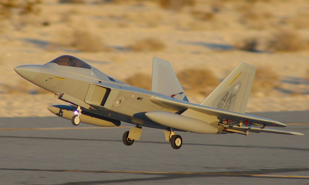 AF F-22 Raptor 1.8M RC Turbine Jet PNP - Imagen 8