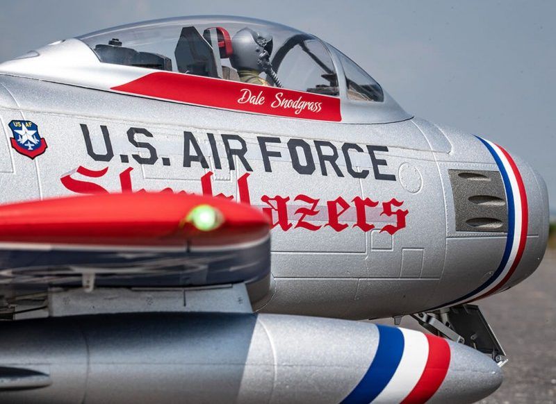 FMS F-86 "Skyblazer PNP 1/10 Jet 80mm EDF - Imagen 3