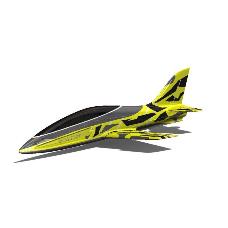 Evolución Sportjet 3D ARF+ amarillo