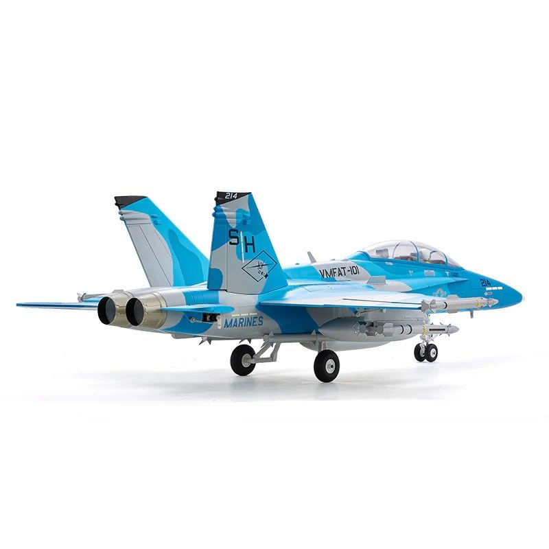 FMS F-18 (SIM) Hornet PNP , EDF 64 mm, - Imagen 2