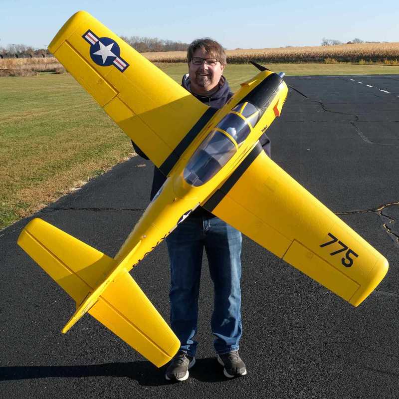 Carbon-Z T-28 Trojan 2.0m BNF Basic with AS3X and SAFE Select - Imagen 2