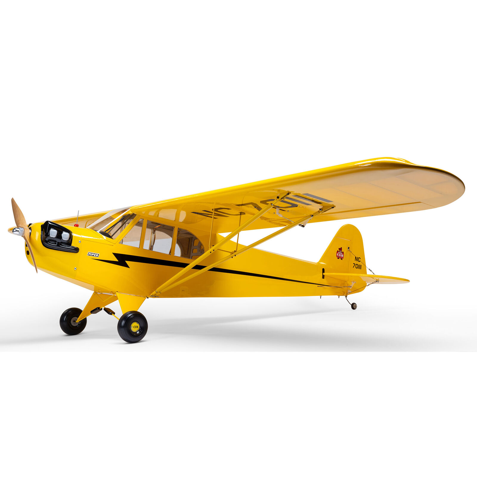 J-3 Cub 10cc EP PNP, 82,5" - Imagen 2