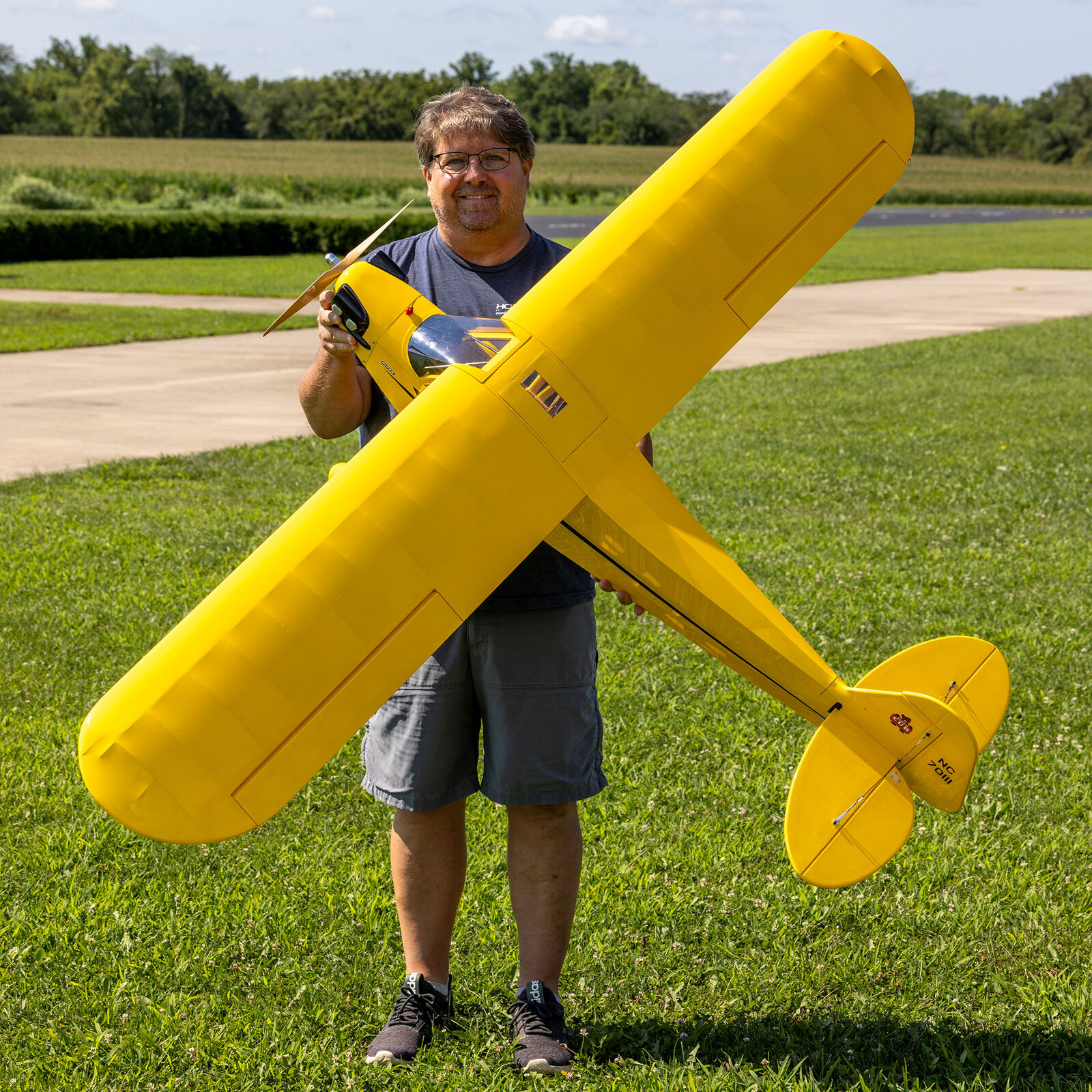 J-3 Cub 10cc EP PNP, 82,5" - Imagen 3